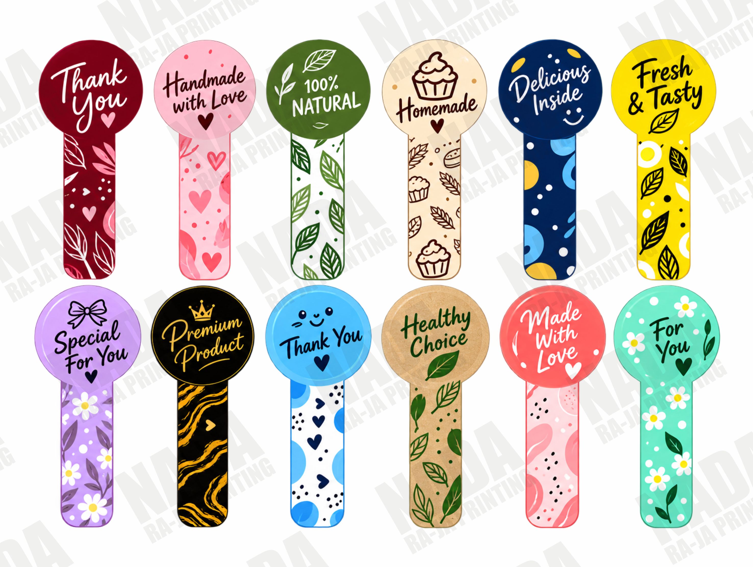 Sticker - Sticker Segel Botol Custom