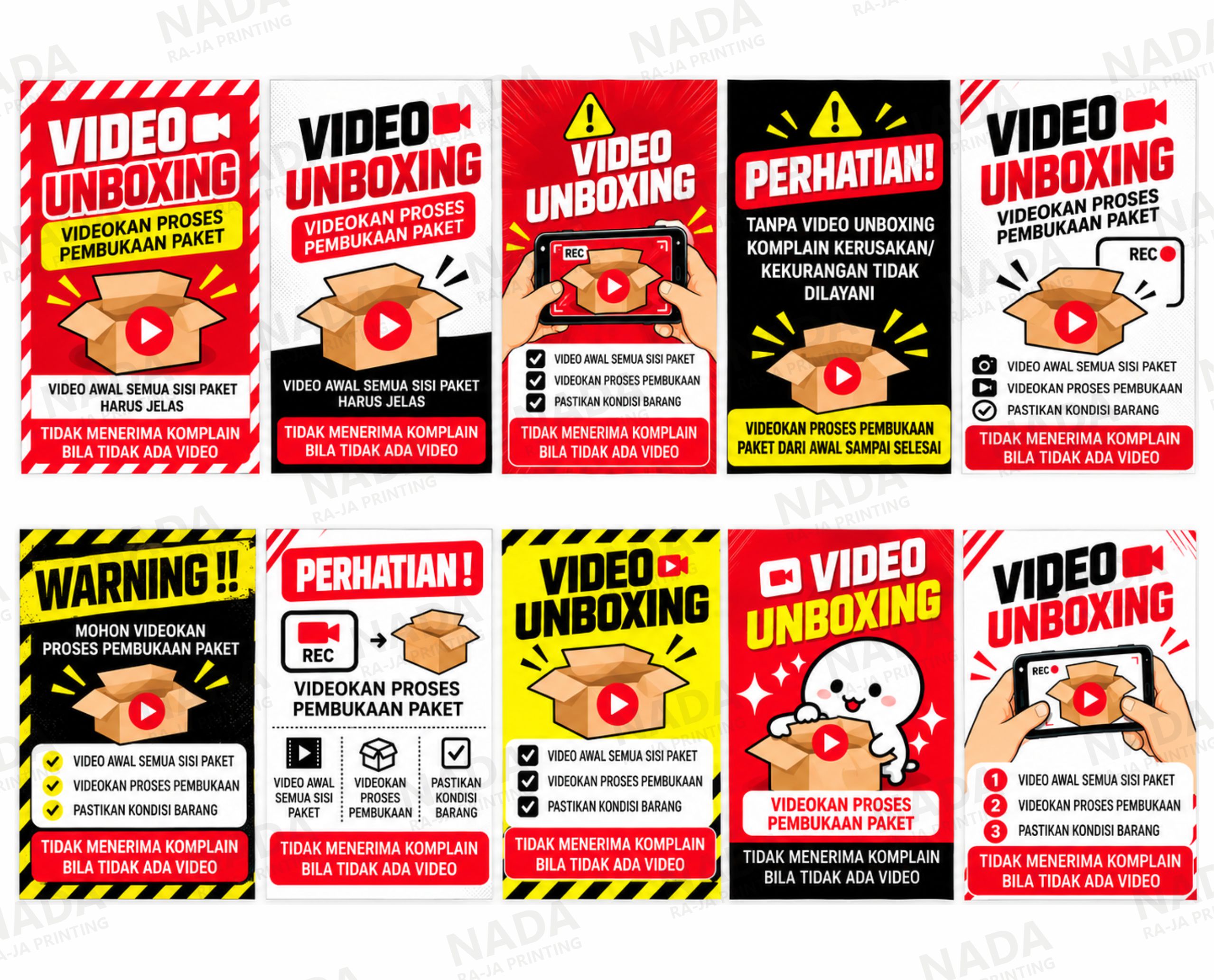 Sticker - Sticker Label Unboxing