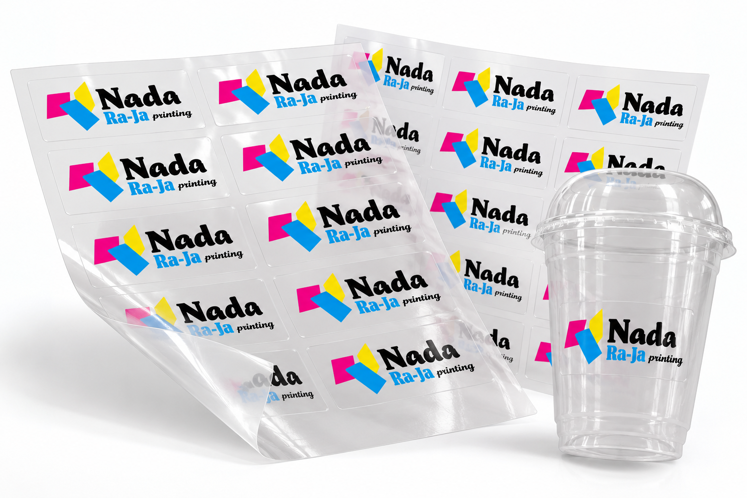 Sticker - Sticker Transparant A3